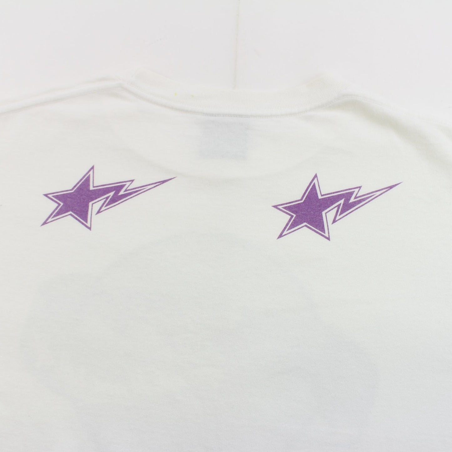 Bape Purple A.S.N.K.A Tee White - SARUUK