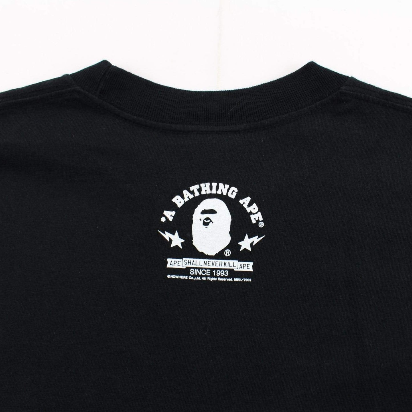 Bape Angel Wings Big Ape Tee Black - SARUUK