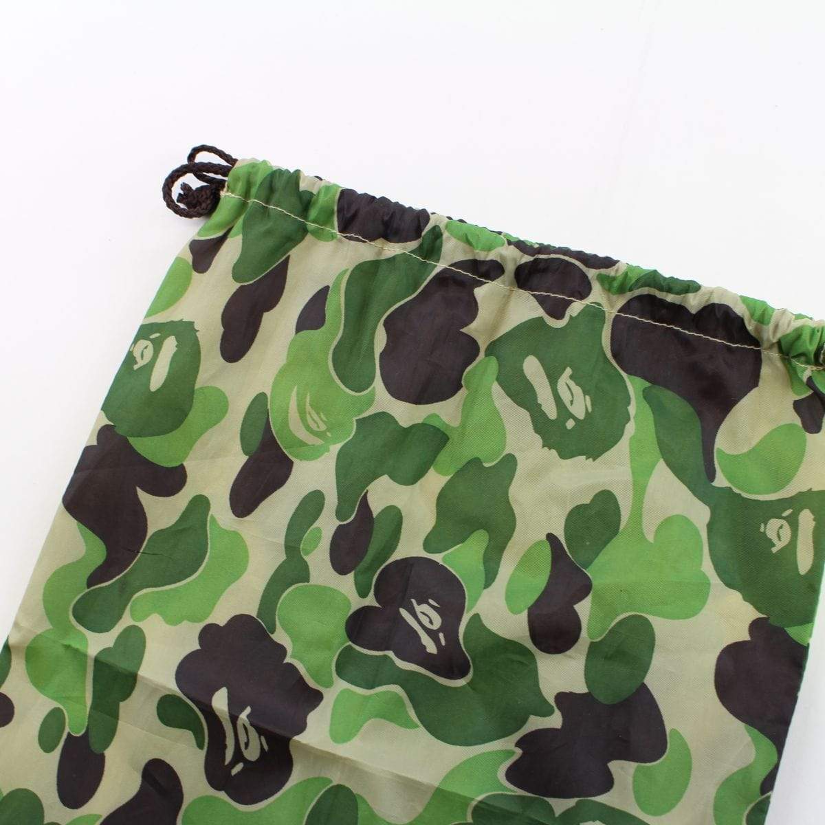 bape abc green camo drawstring bag - SaruGeneral