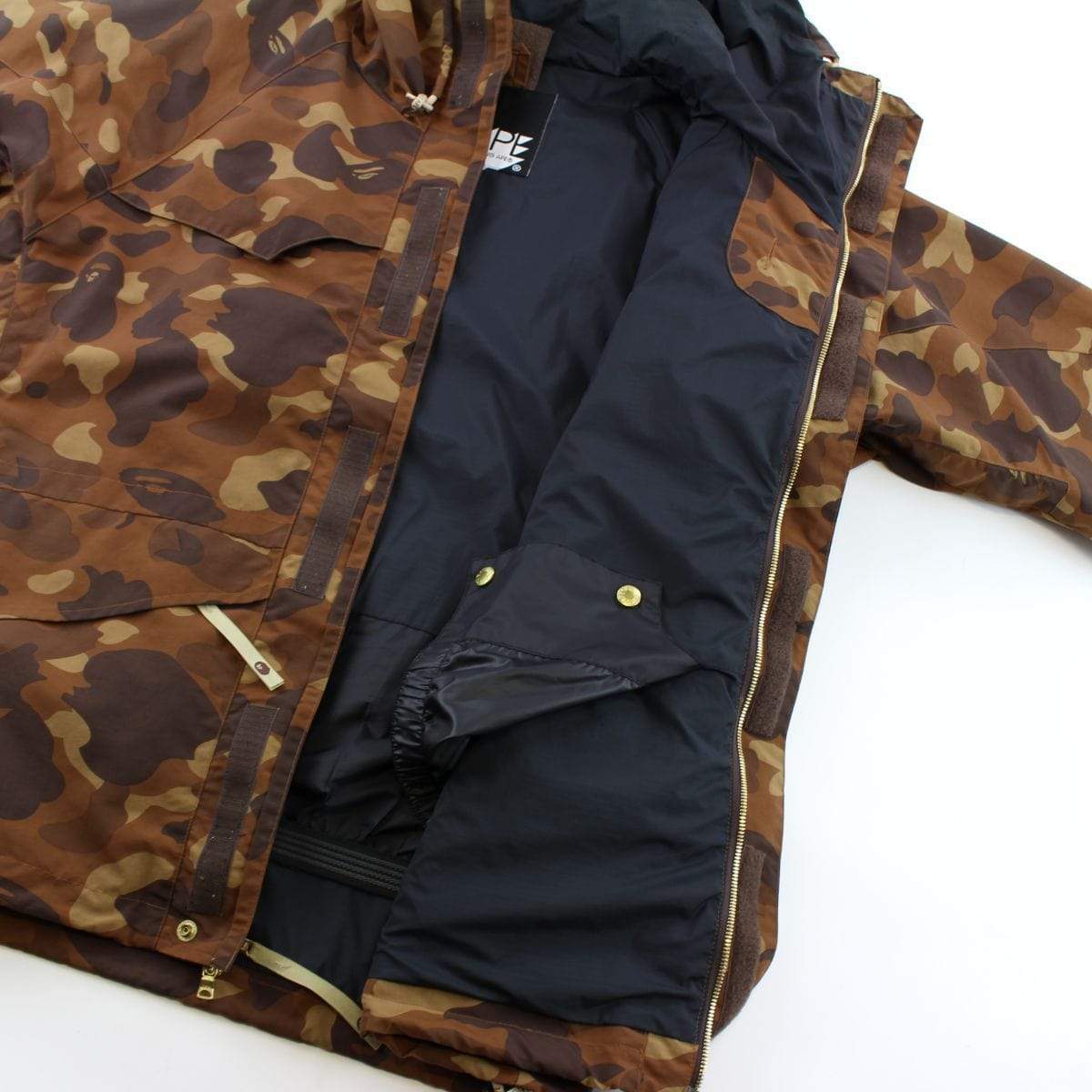 Bape Brown Camo Snowboard Jacket - SaruGeneral