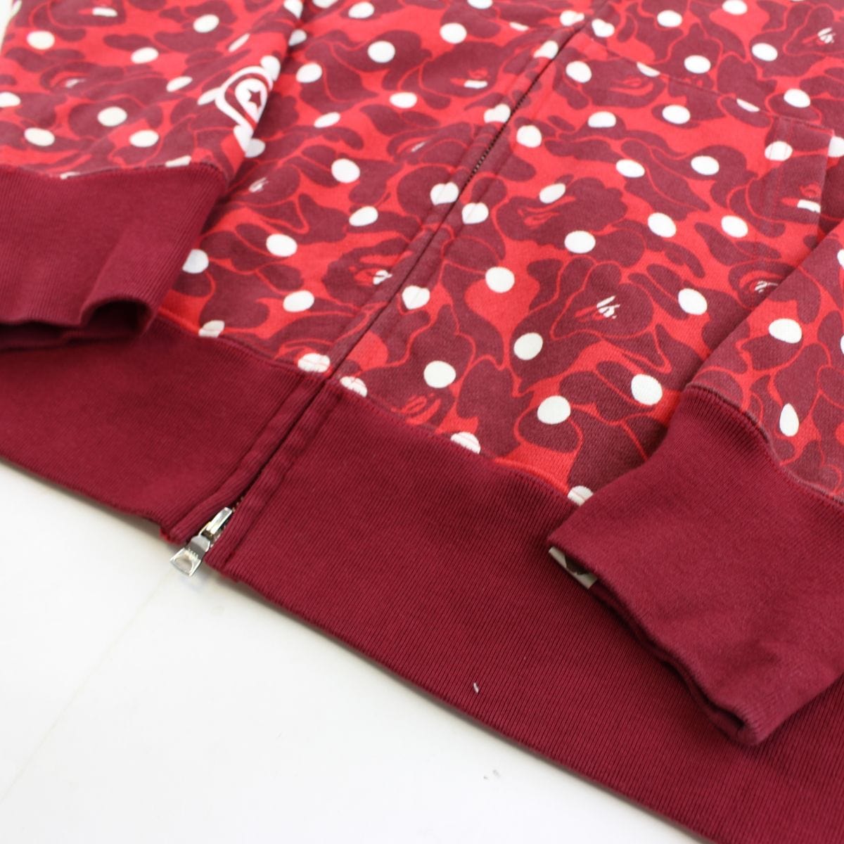 Bape Red Camo Shark Hoodie - SARUUK