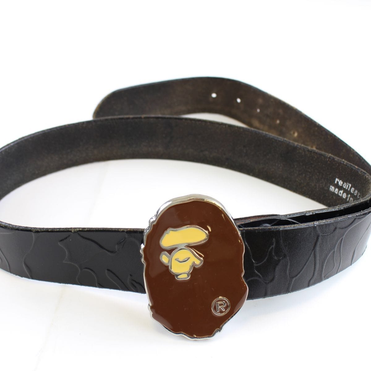 Bape Big Ape Belt Black - SARUUK