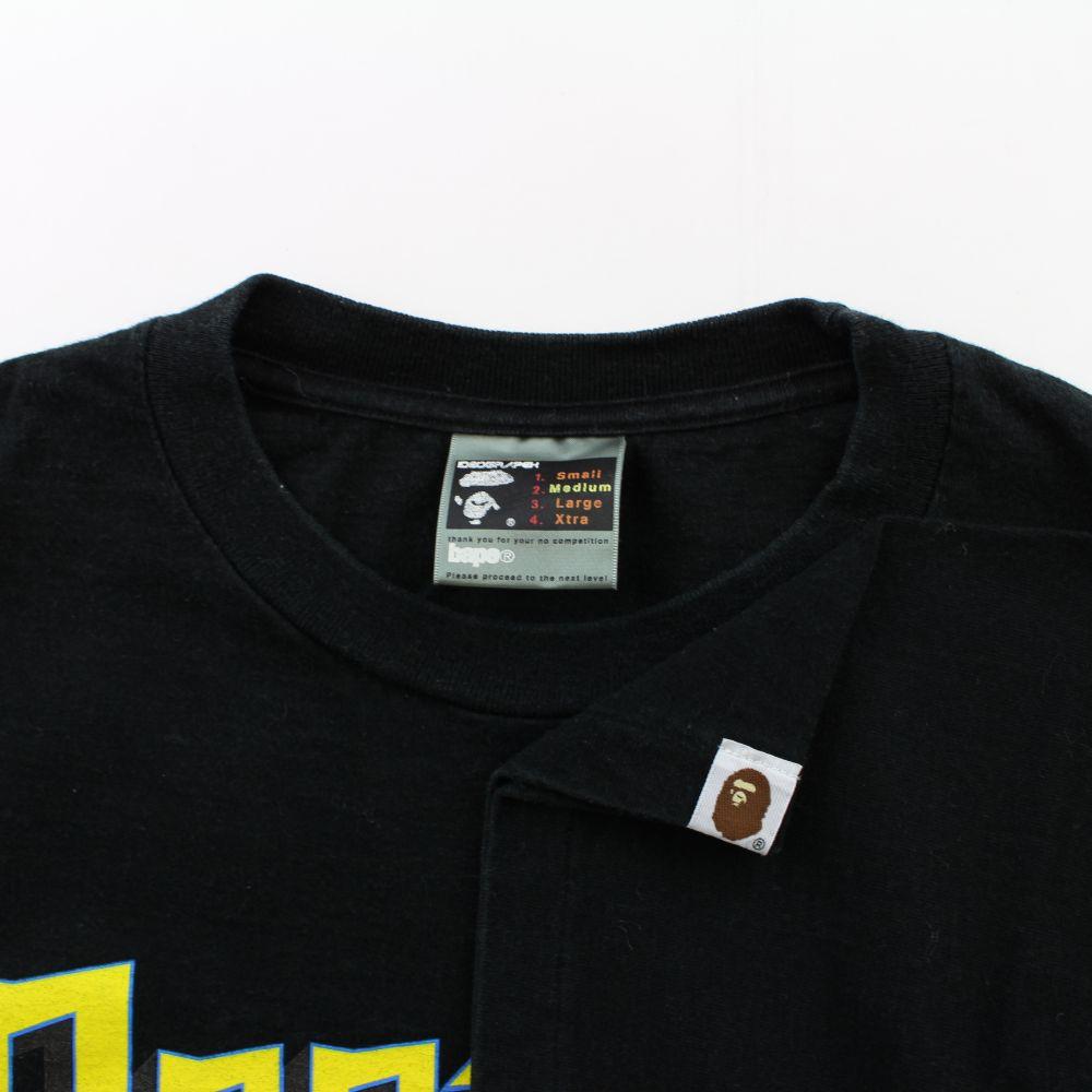 Bape Playing Dice Logo Tee Black - SaruGeneral