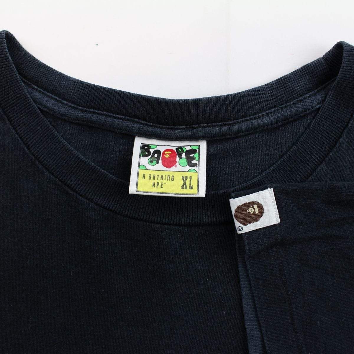 Bape Point head logo tee black - SaruGeneral