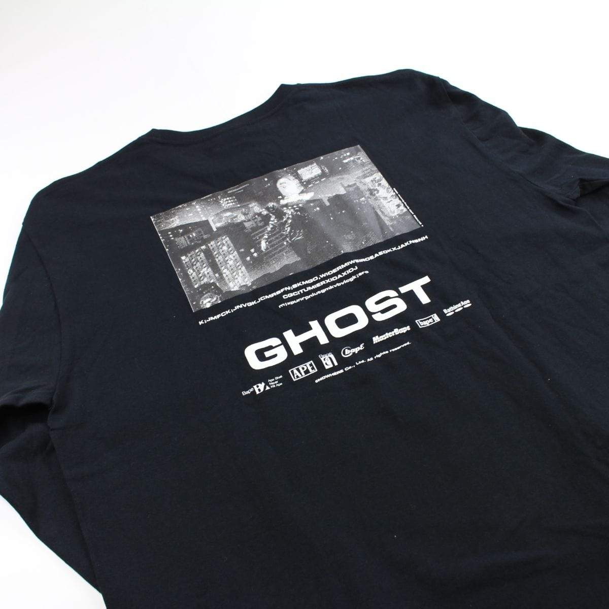 bape city scape ls black - SaruGeneral