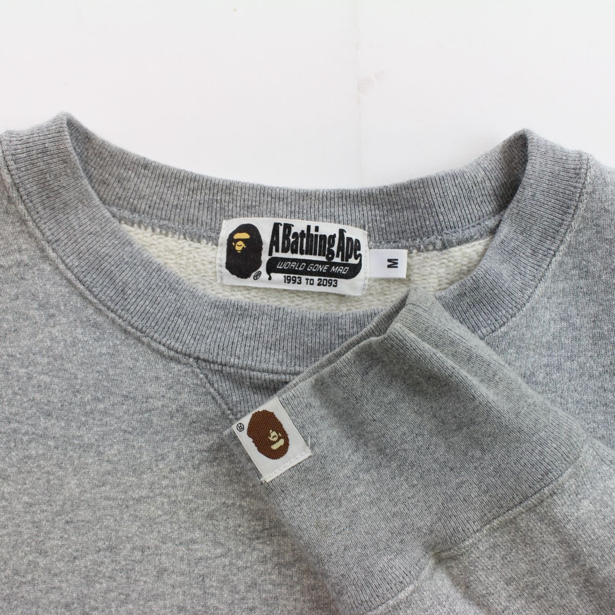 Bape Point Head Crewneck grey - SaruGeneral