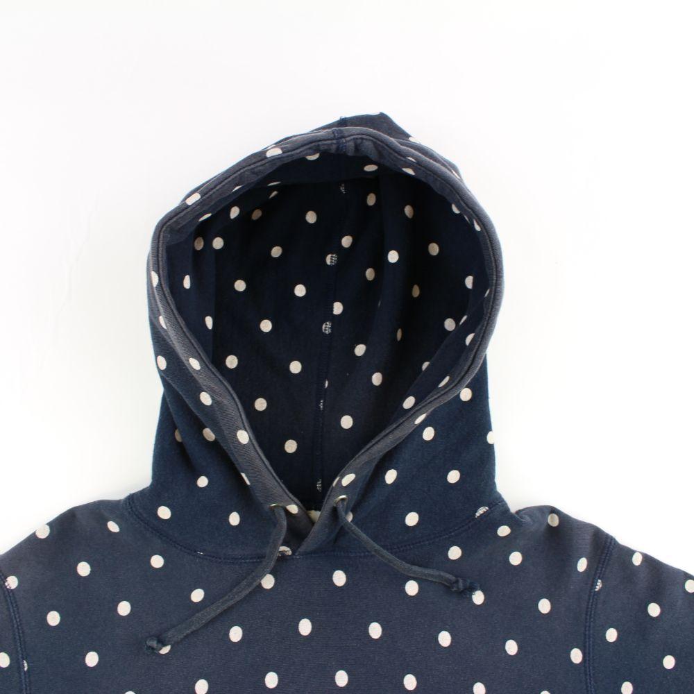 Supreme CDG Polkadot Box Logo Hoodie Navy - SaruGeneral