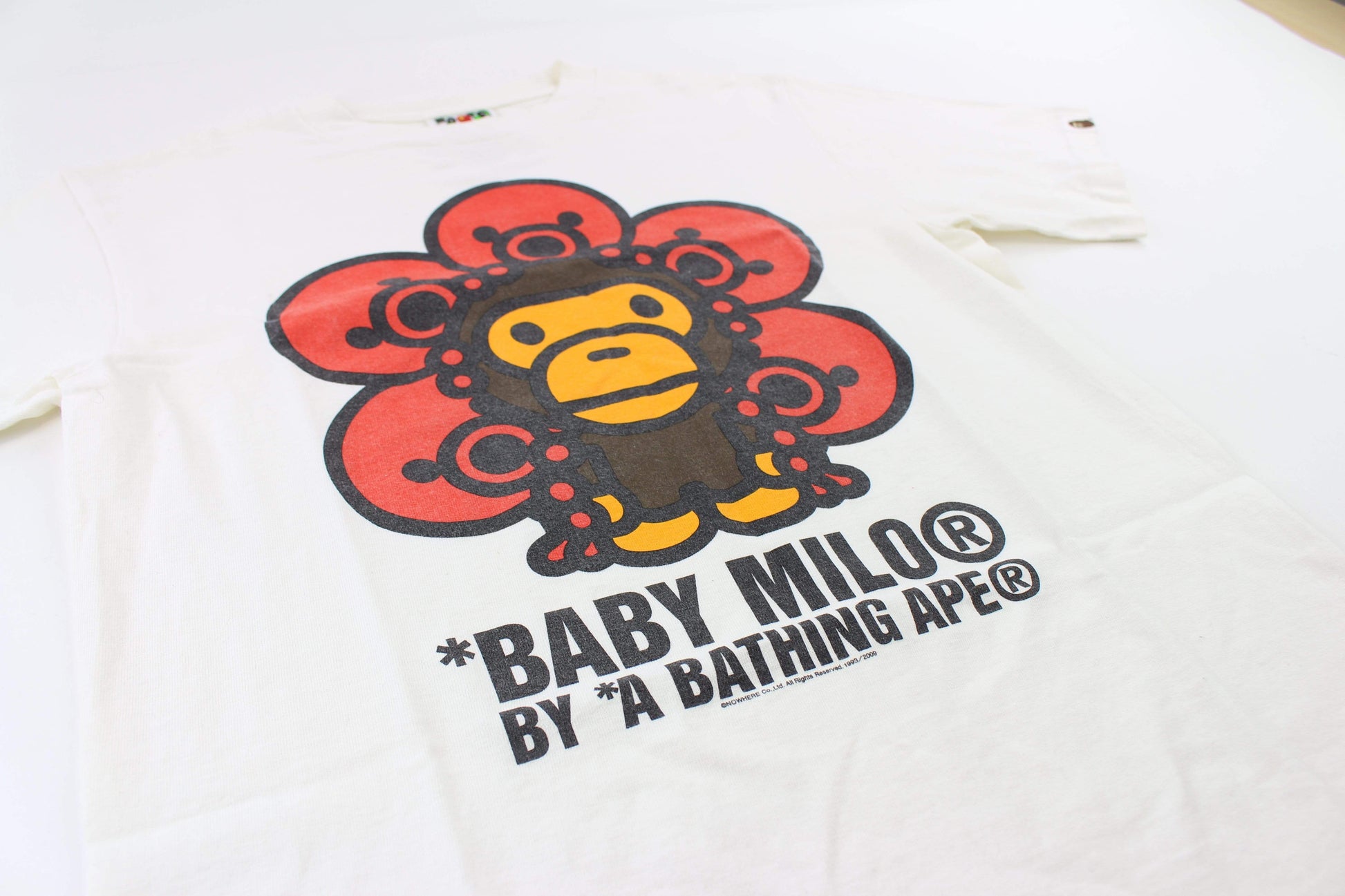 Baby Baby Milo Red Minion Tee White - SaruGeneral