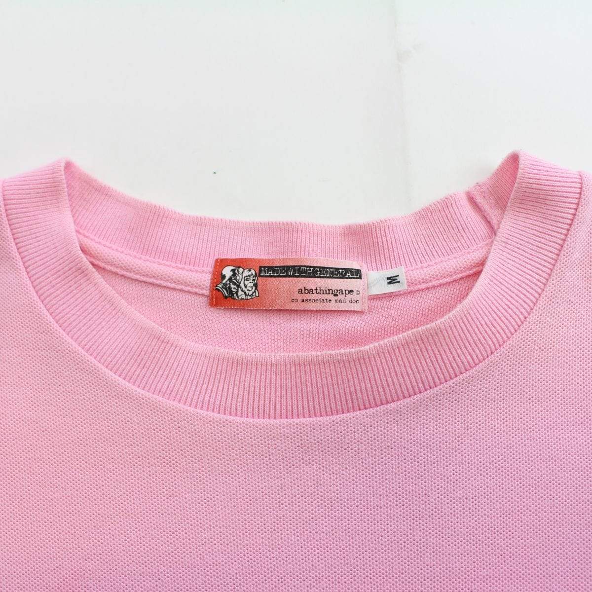 bape pink point head tee - SaruGeneral