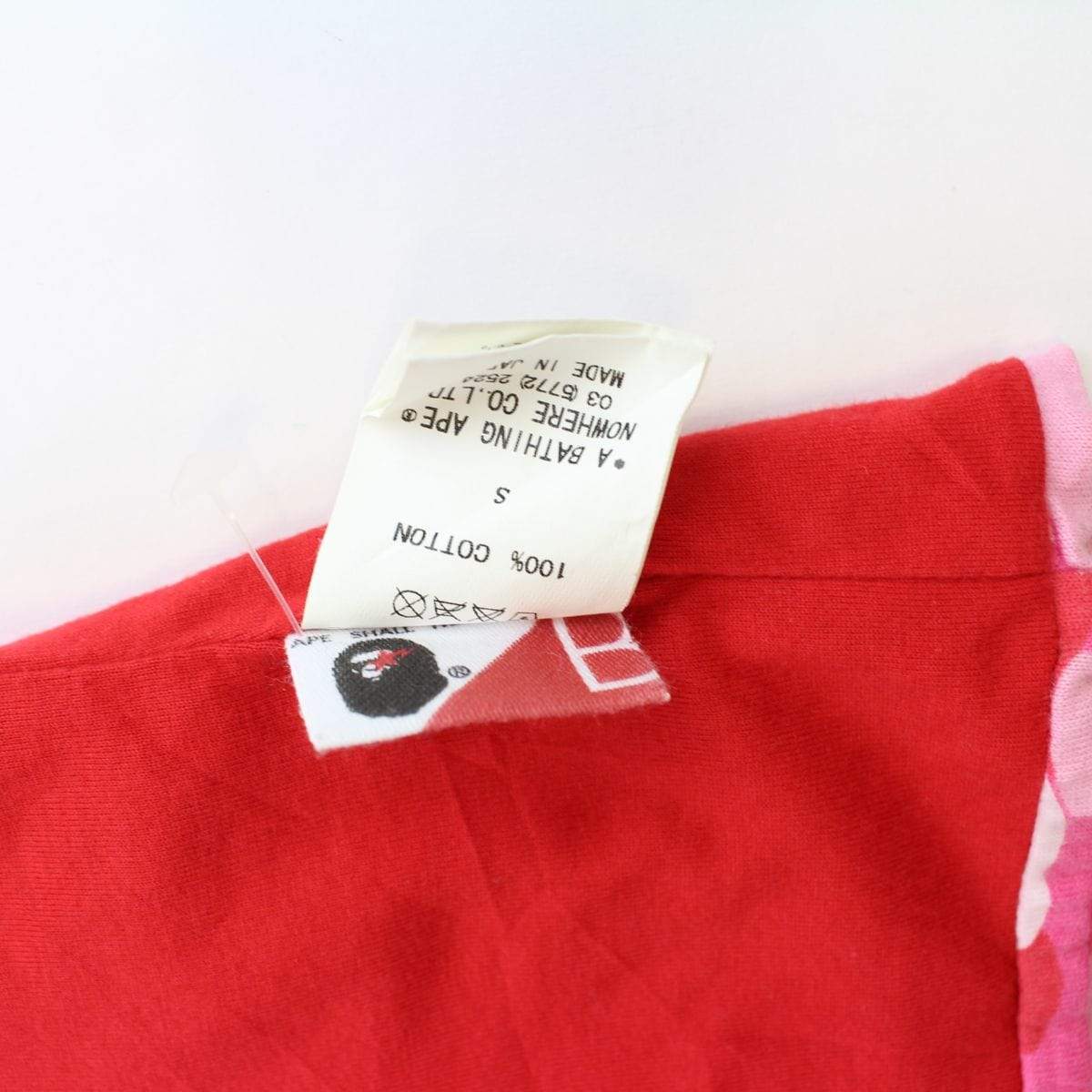 bape abc pink camo reversible tee - SaruGeneral