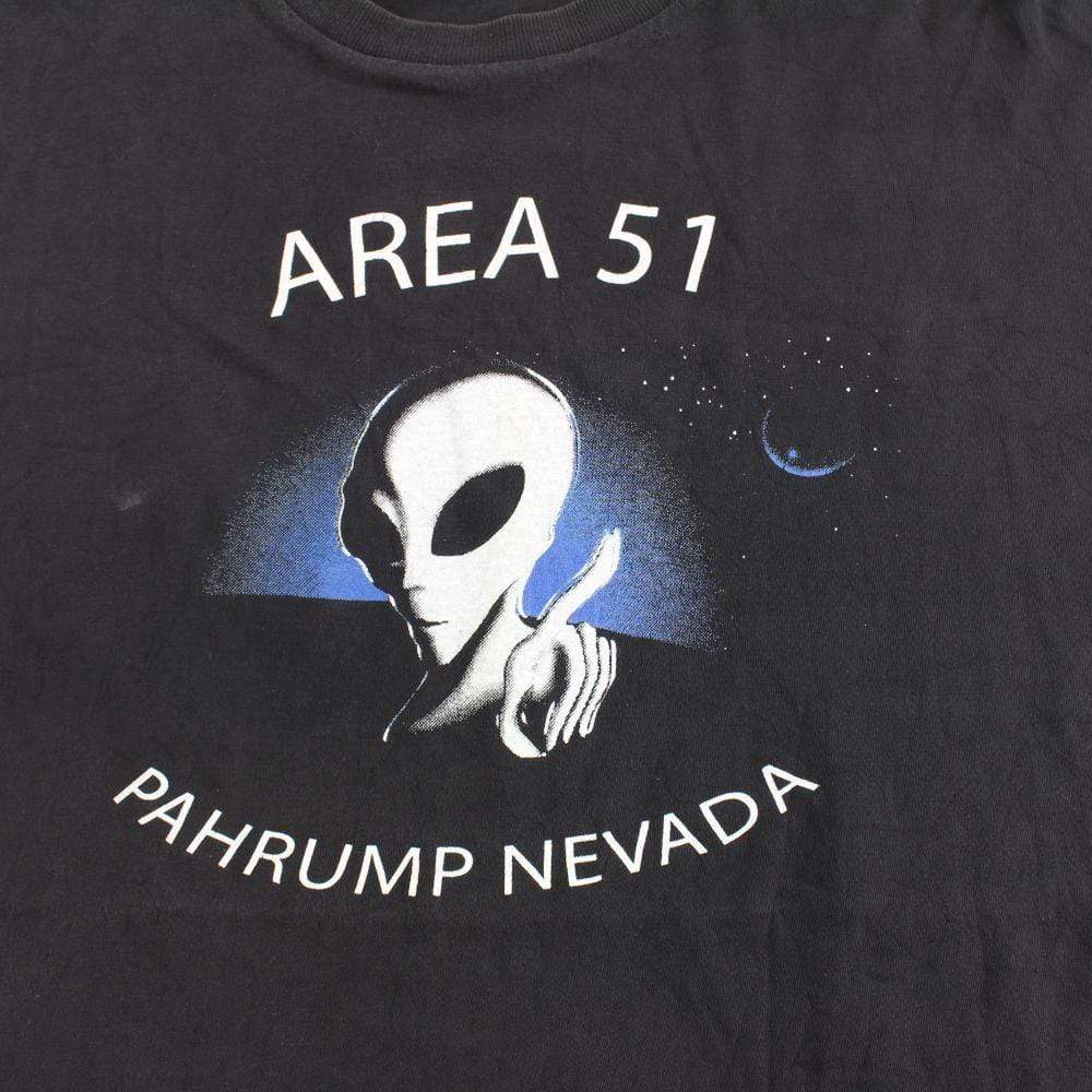 Area 51 Alien Tee Black - SaruGeneral