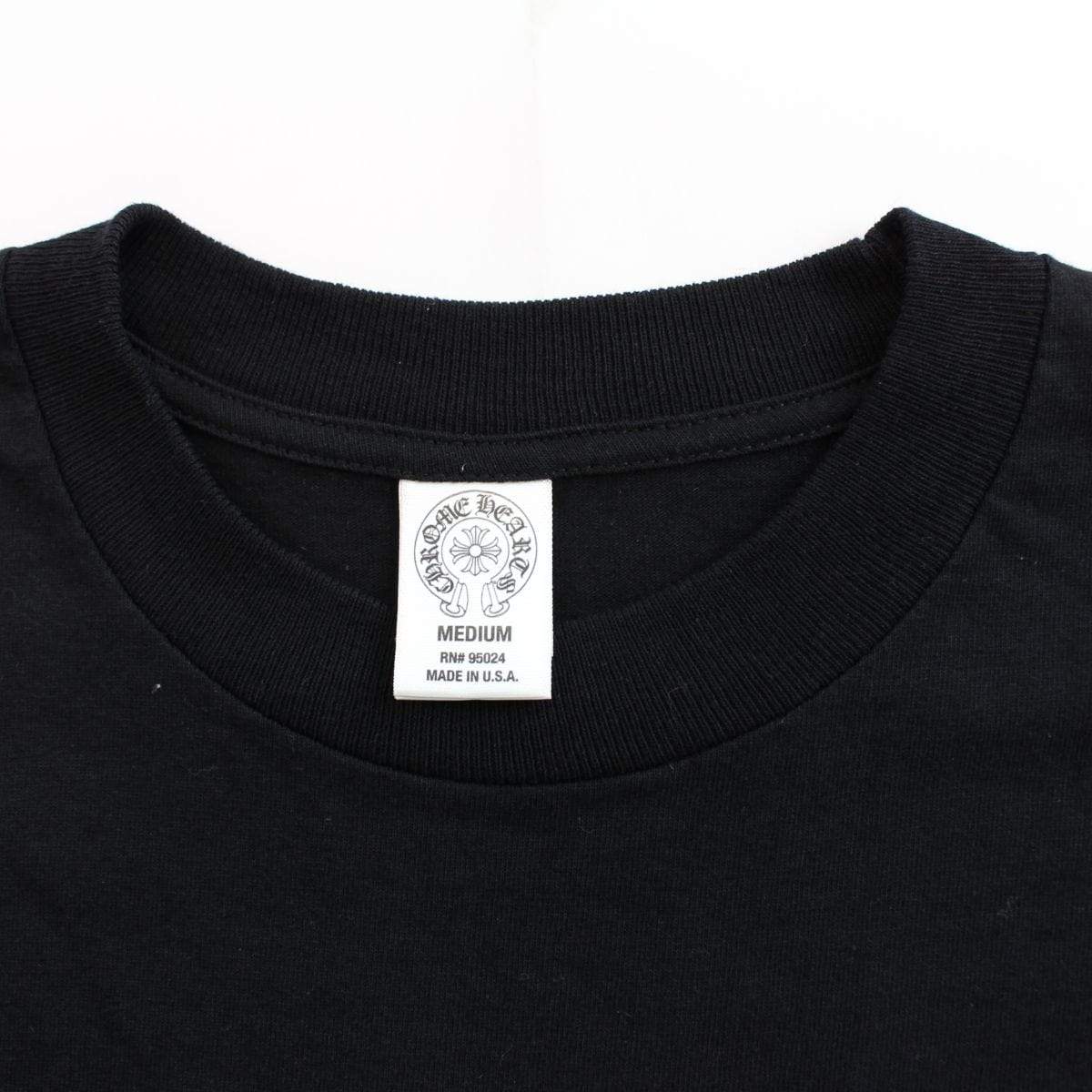 chrome hearts blue side star pocket tee black - SaruGeneral