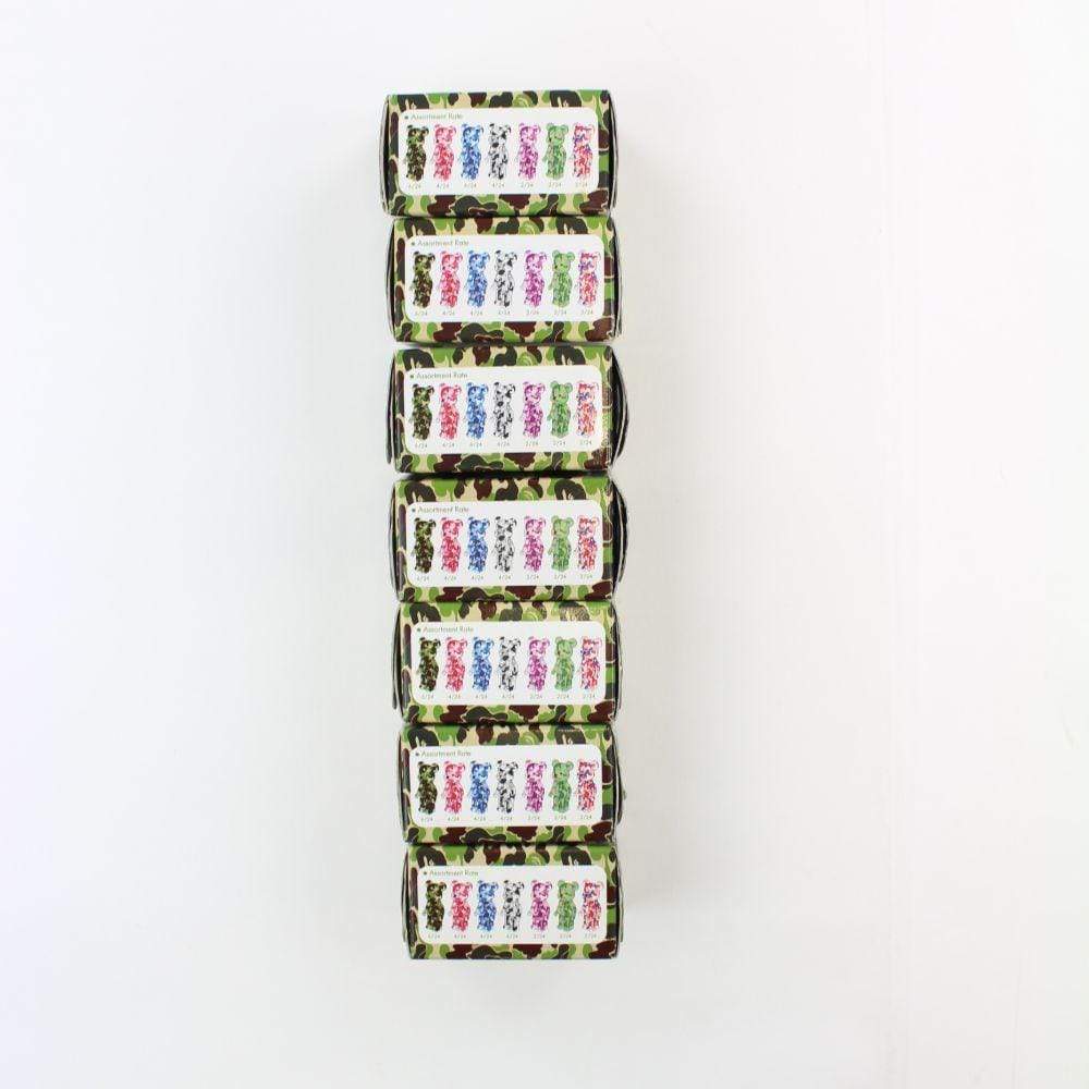 Bape ABC Camo Bearbricks 100% - SaruGeneral