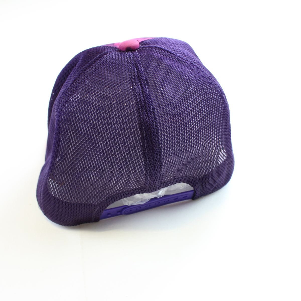 bape purple camo college logo trucker - SaruGeneral