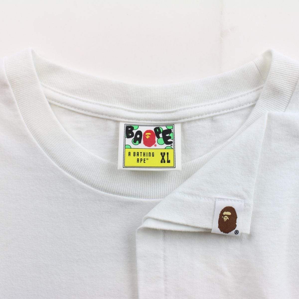 bape team equipment tee white - SaruGeneral