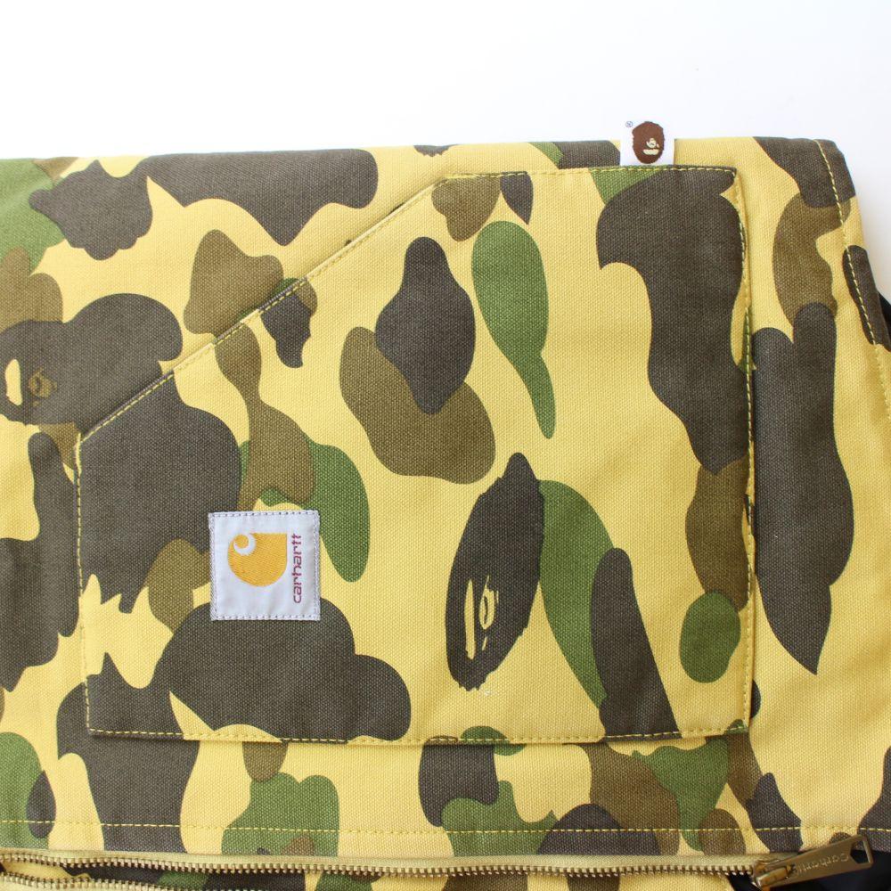 bape x carhartt 1st yellow camo vest 2005-06 - SaruGeneral