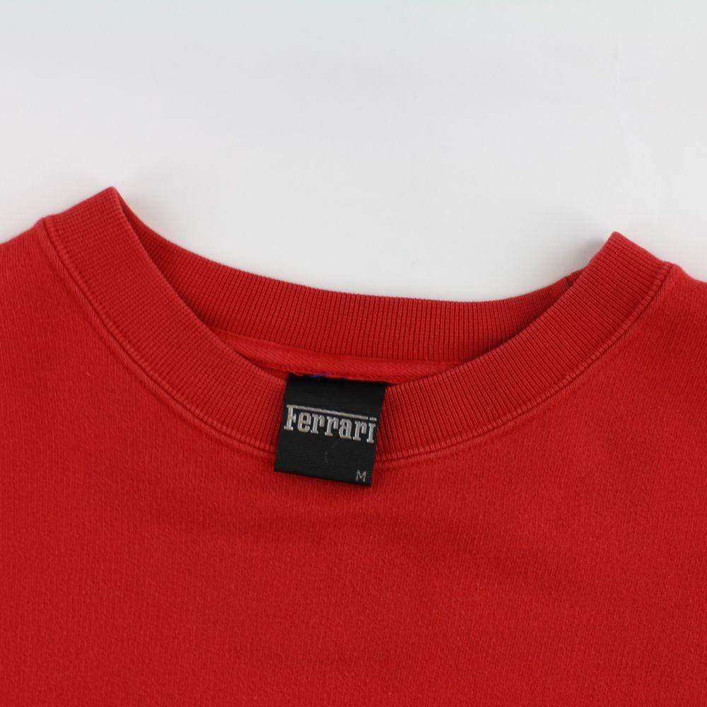 Ferrari x FedEx Logo Crewneck Red - SaruGeneral