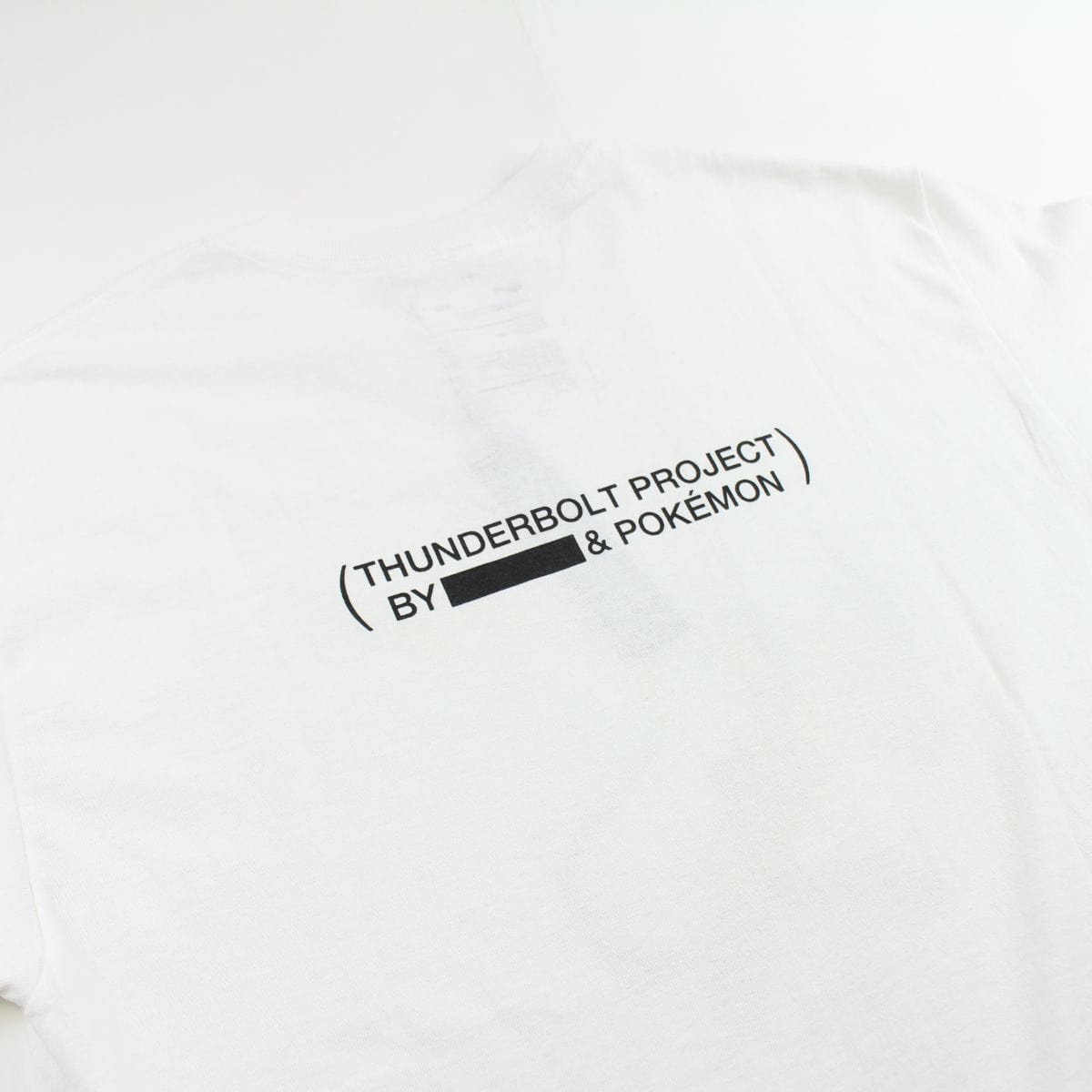 Pokemon x Fragment Raichu Logo Tee White - SaruGeneral