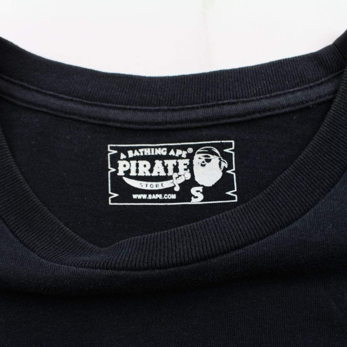 Bape Crossbones Tee Black - SaruGeneral