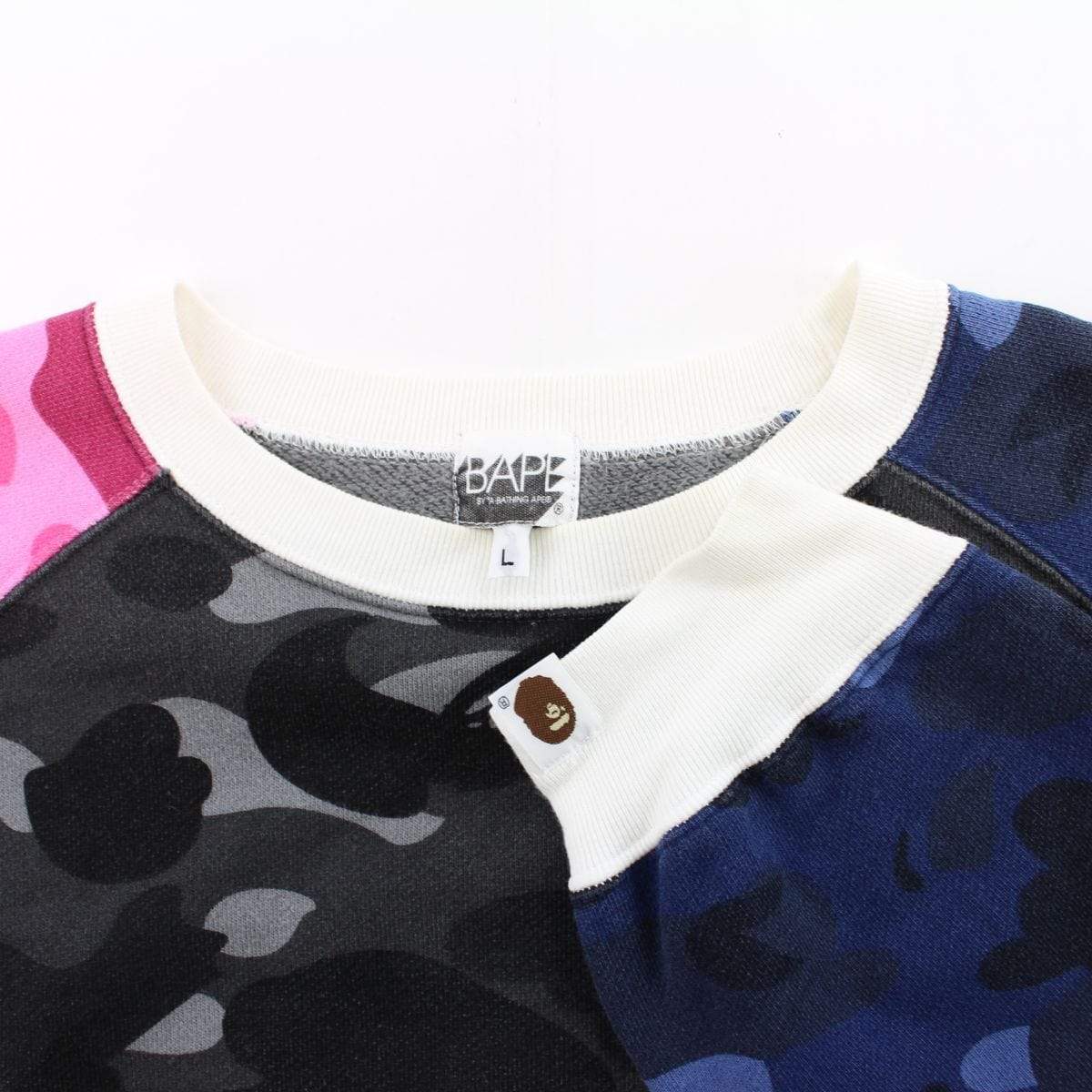 Bape Multi Camo Crewneck - SaruGeneral