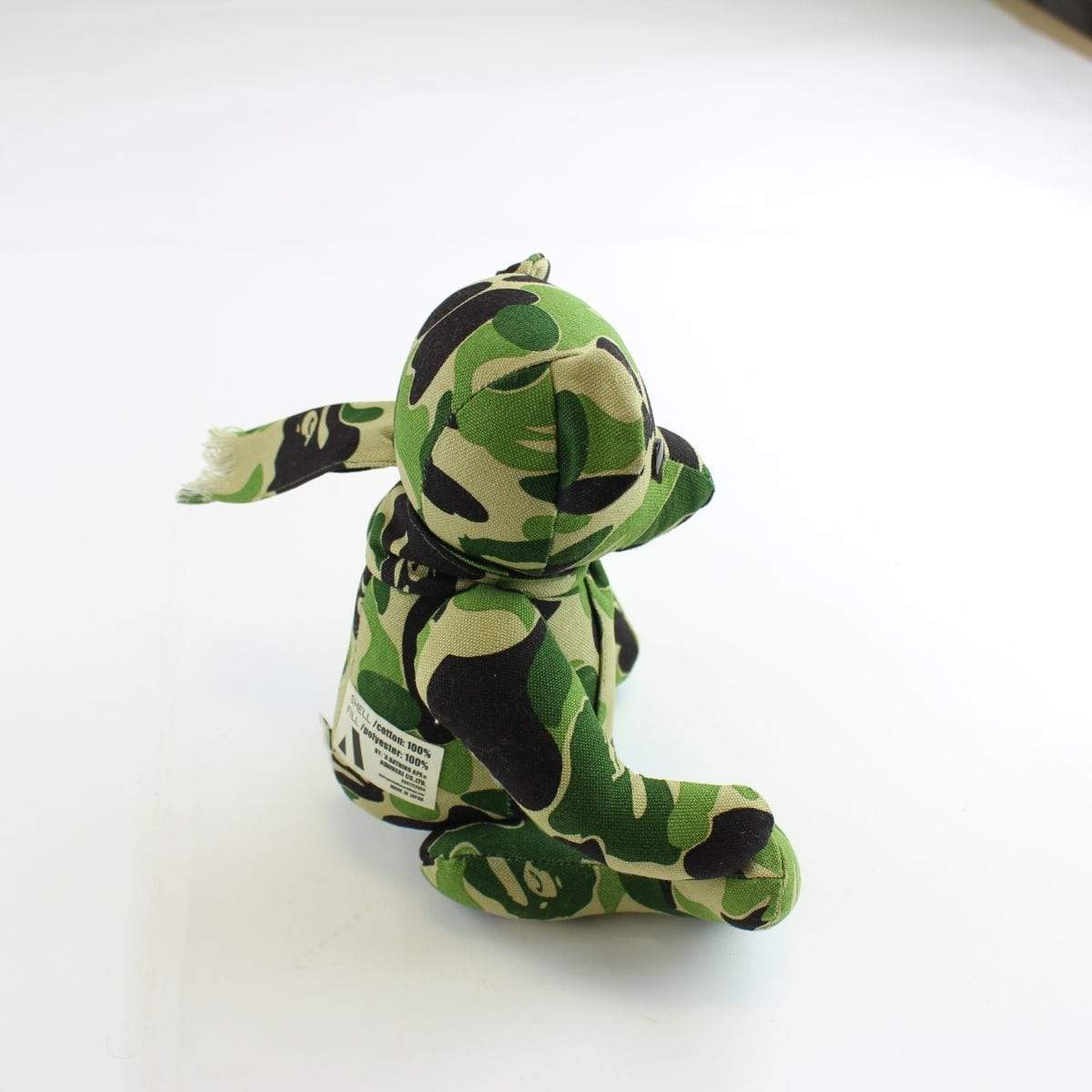 Bape ABC Green Camo Teddy Bear - SaruGeneral