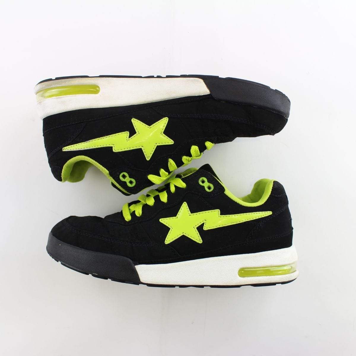 Bape Roadsta Luminious Green & Black - SaruGeneral