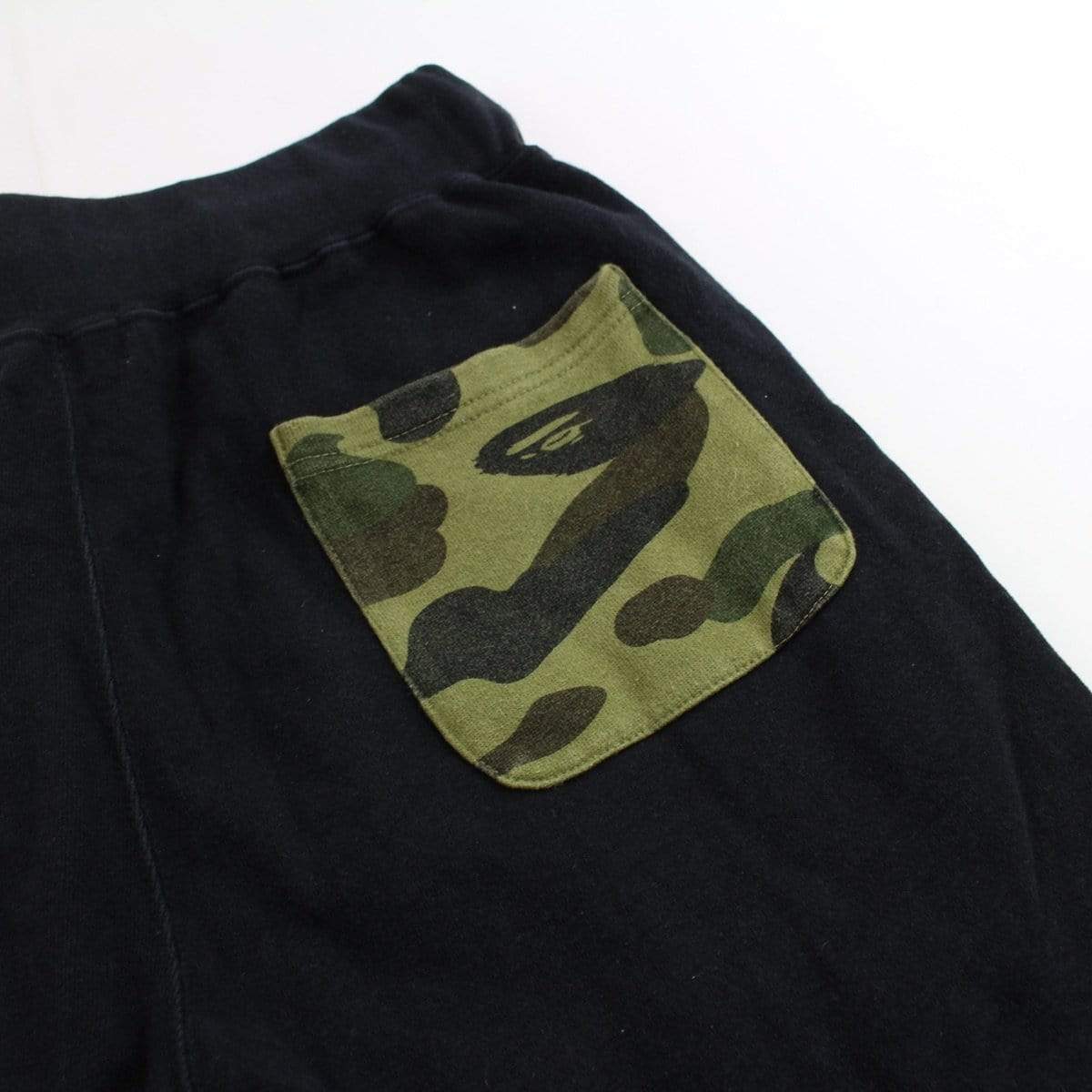 bape shark face shorts black - SaruGeneral