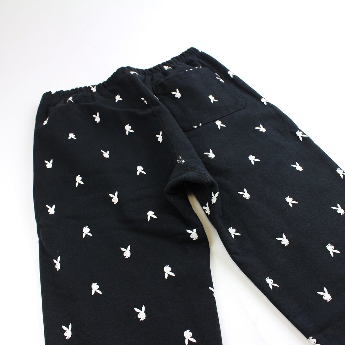 supreme x playboy sweatpants black 2015 - SaruGeneral
