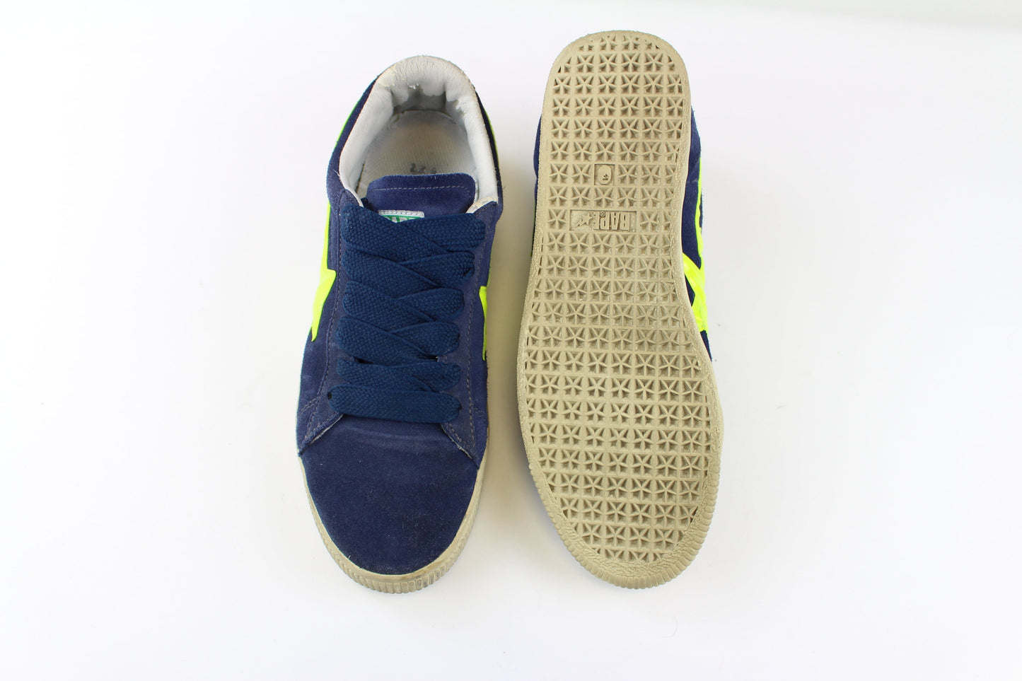 Bape Crepsta Navy & Yellow - SaruGeneral
