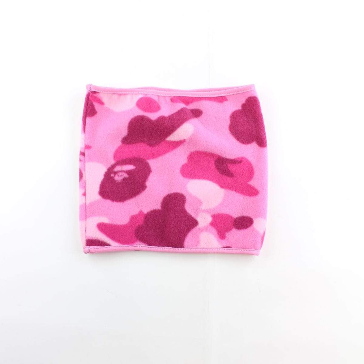 Bape Pink Camo Neck Gaiter - SaruGeneral