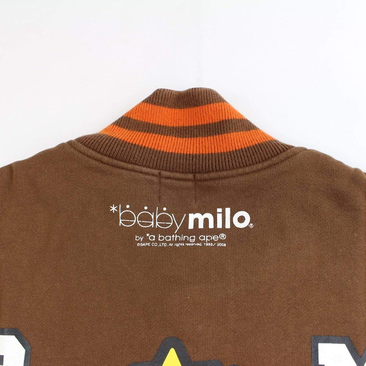 bape milo varsity brown white - SaruGeneral
