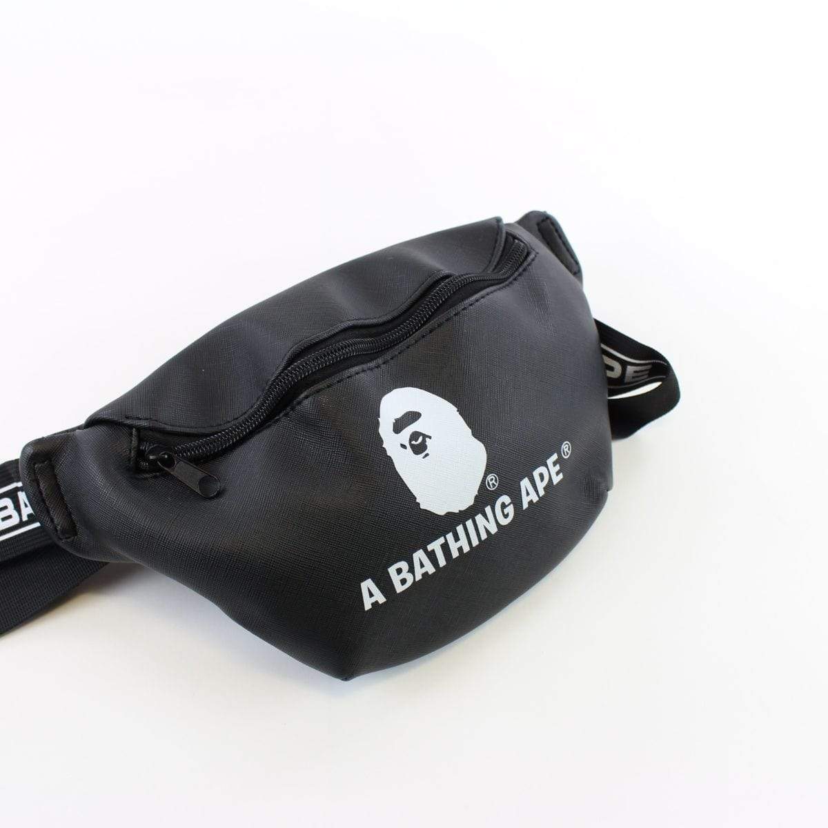 Bape A Bathing Ape Hip Bag Black - SaruGeneral
