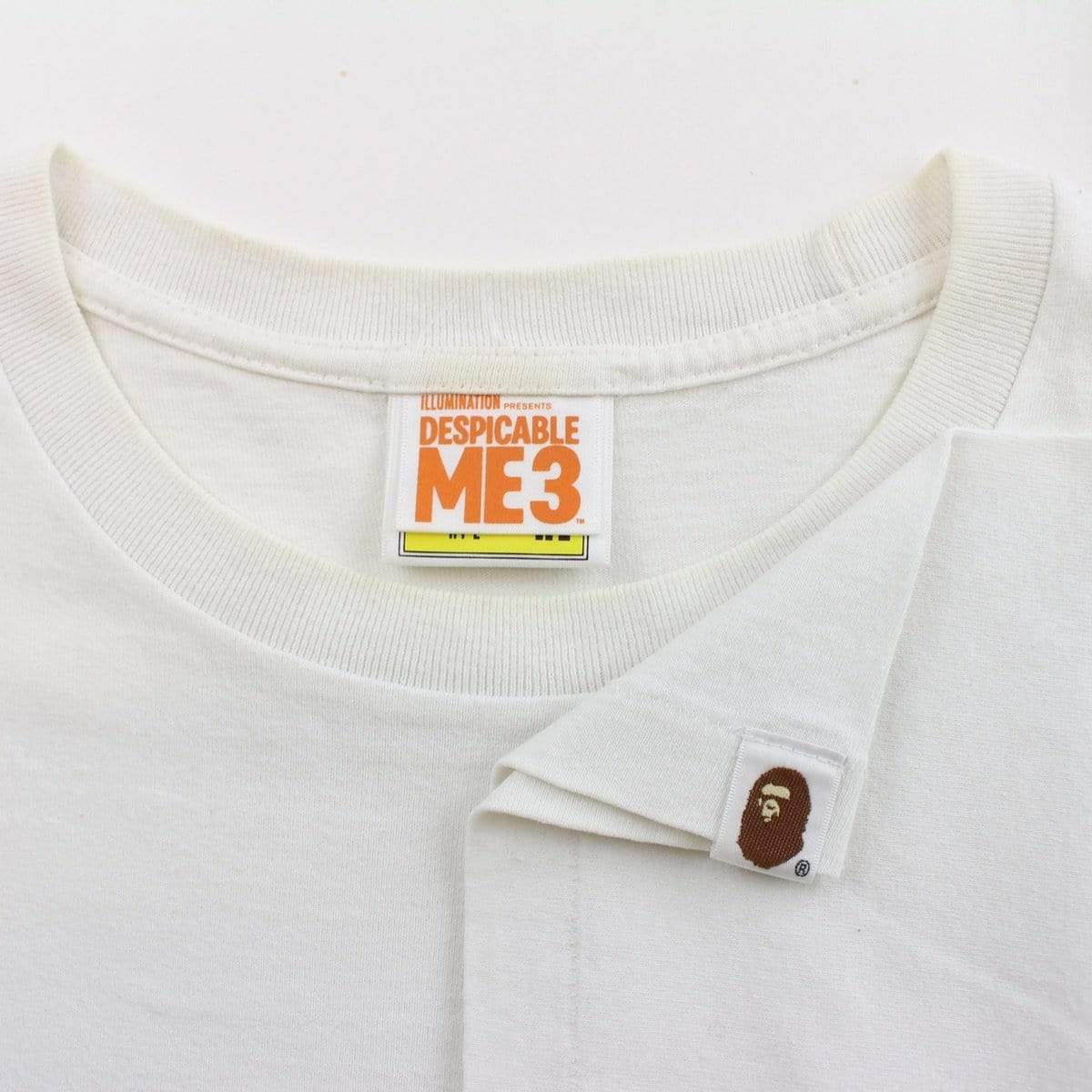 bape x minions milo tee white - SaruGeneral