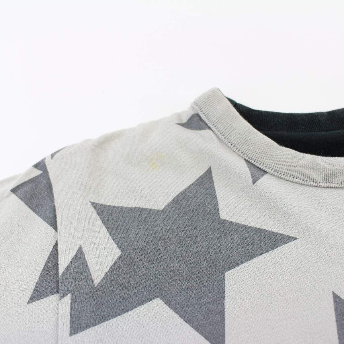Bape Bapesta All Over Print Reversible Tee Grey - SaruGeneral