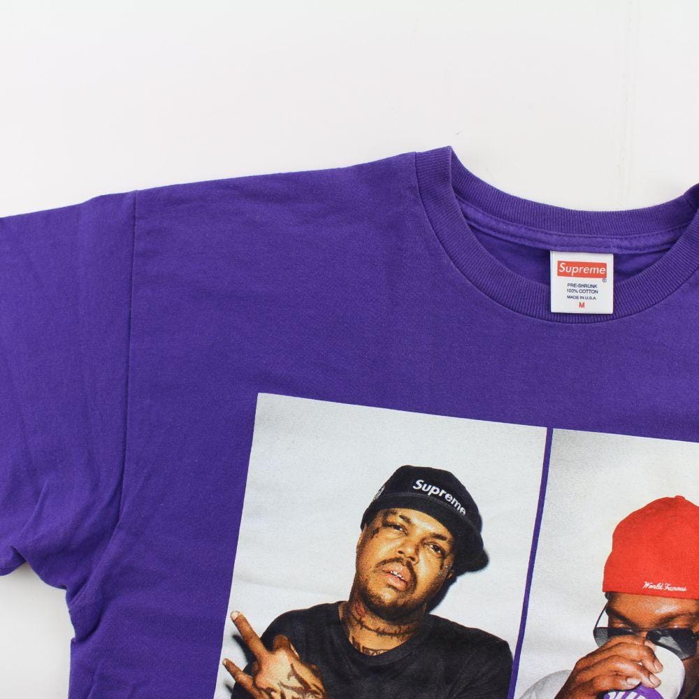 Supreme Three Six Mafia Tee Purple - SaruGeneral
