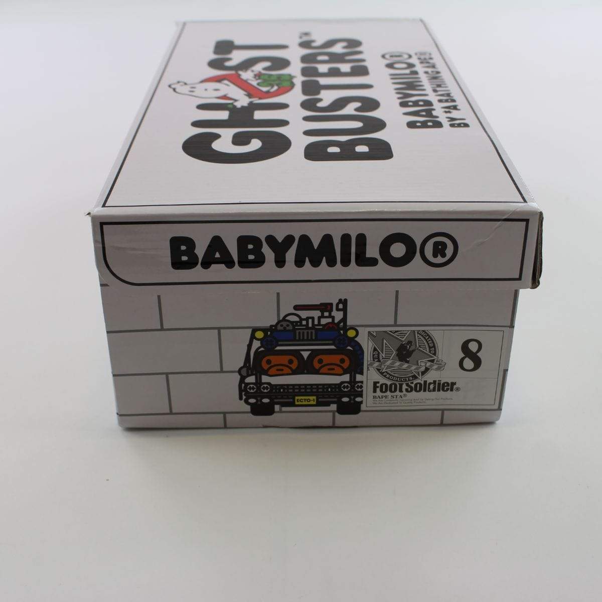 Bapesta x Ghostbusters Milo White Red - SaruGeneral
