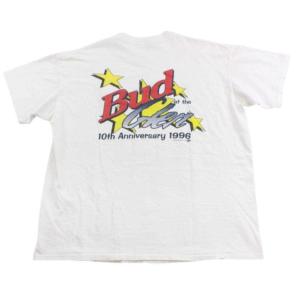 Bud Racing Tee White - SaruGeneral