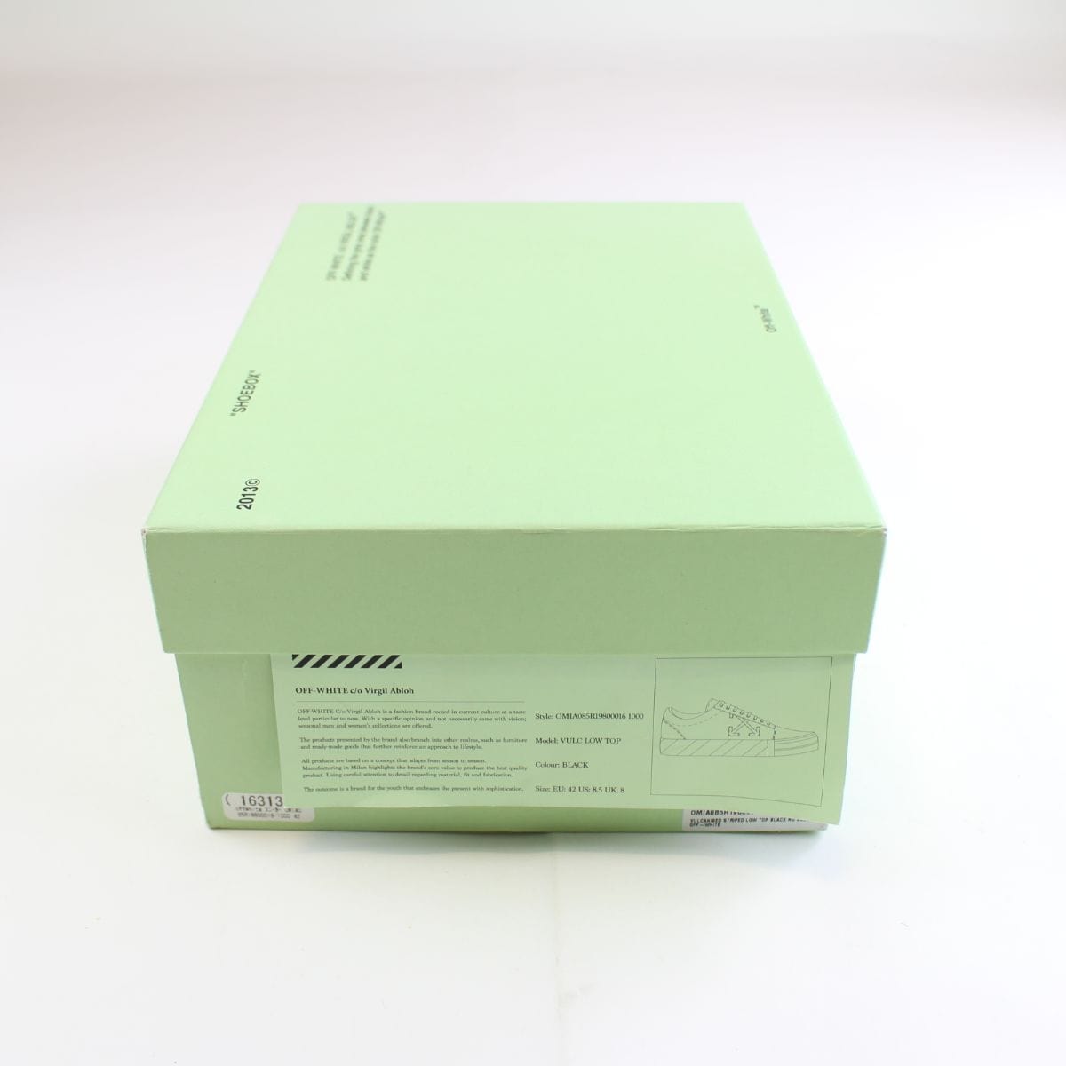 OffWhite Vulcanized Low black - SaruGeneral