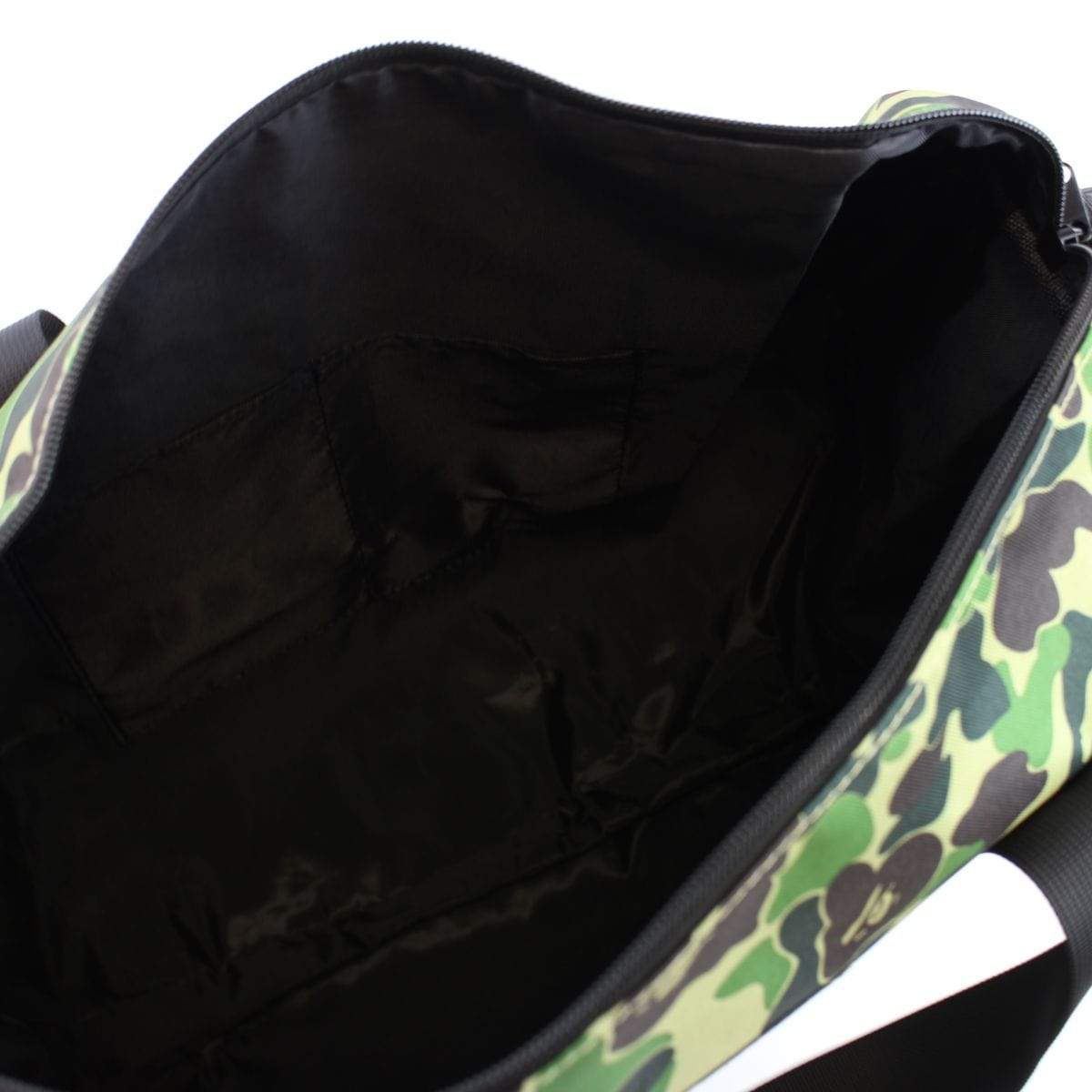 Bape ABC Green Camo Duffle Bag - SaruGeneral