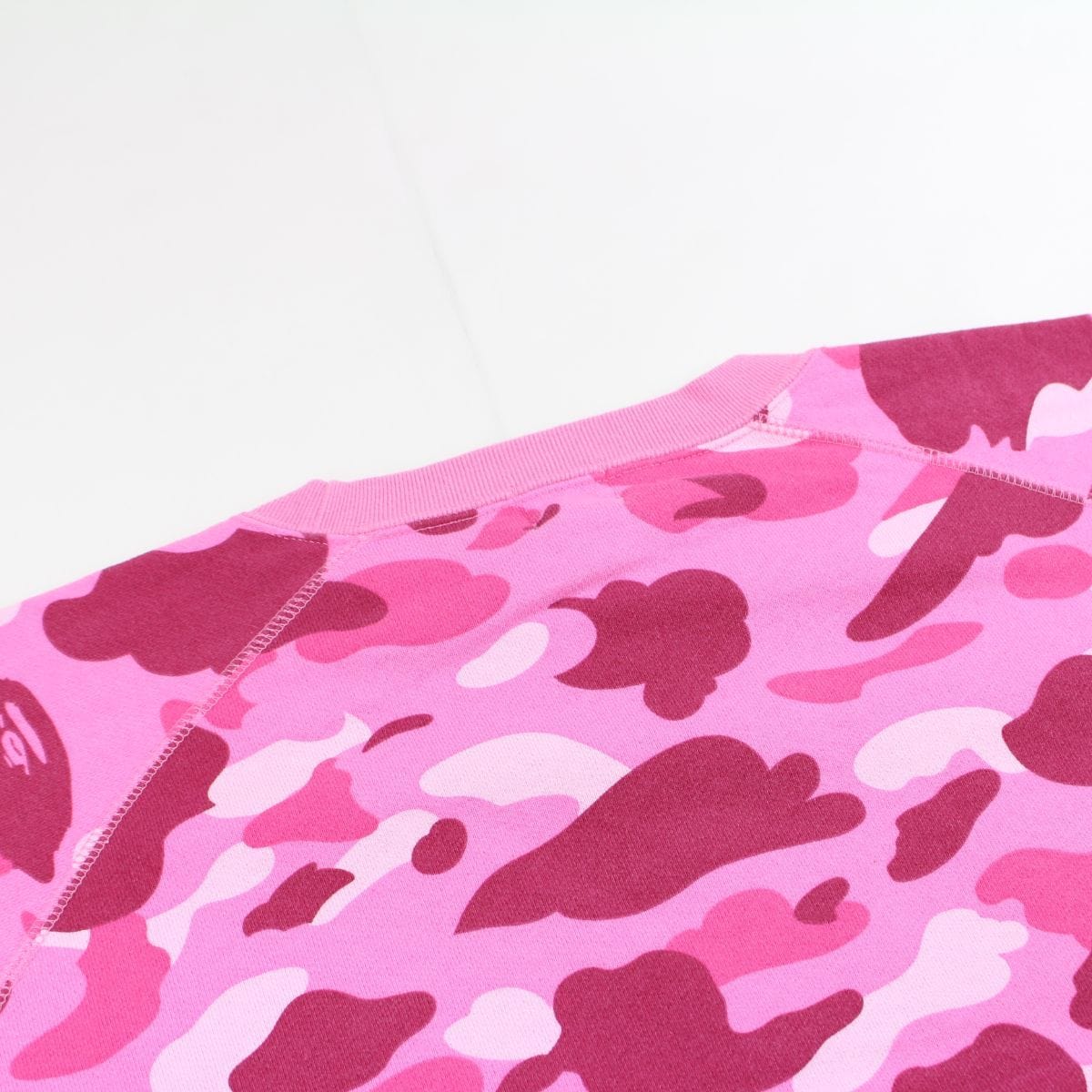 Bape pink camo swarovski crewneck 2005 - SaruGeneral