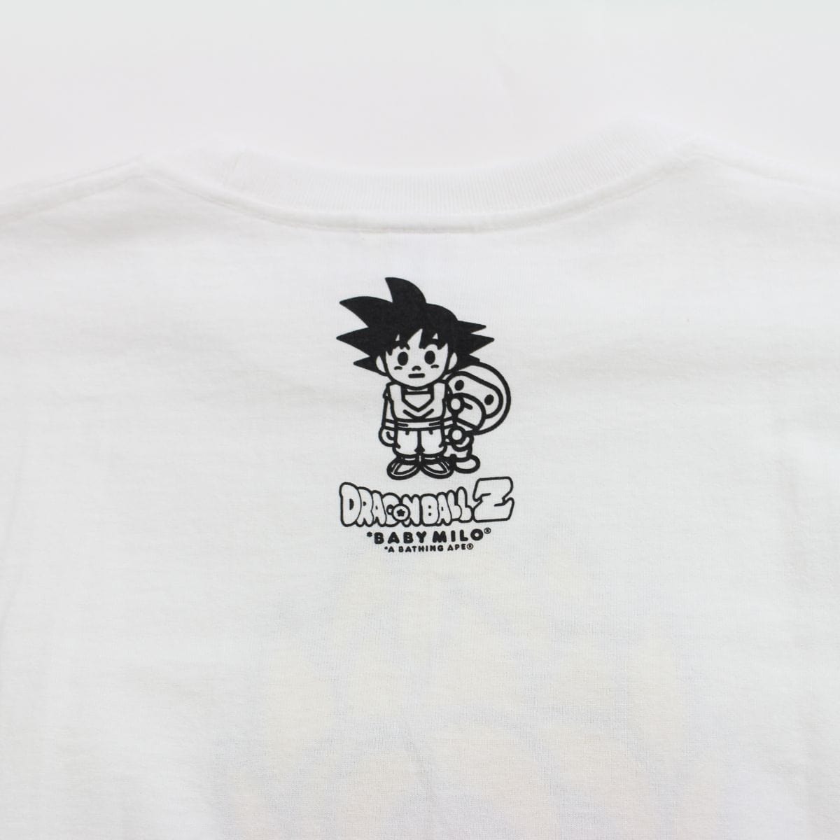Bape x DBZ super saiyan tee white - SaruGeneral