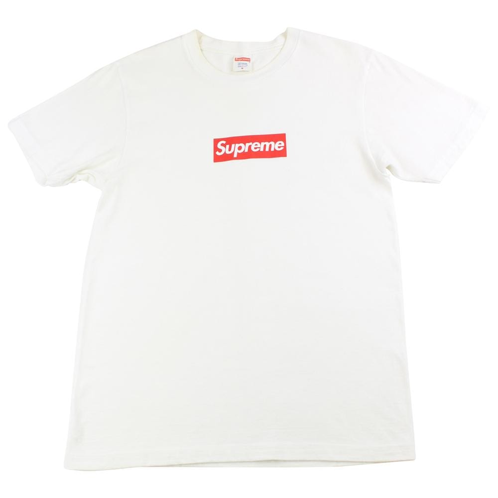 supreme 20th anniversary box logo tee white 2014 – SARUGENERAL