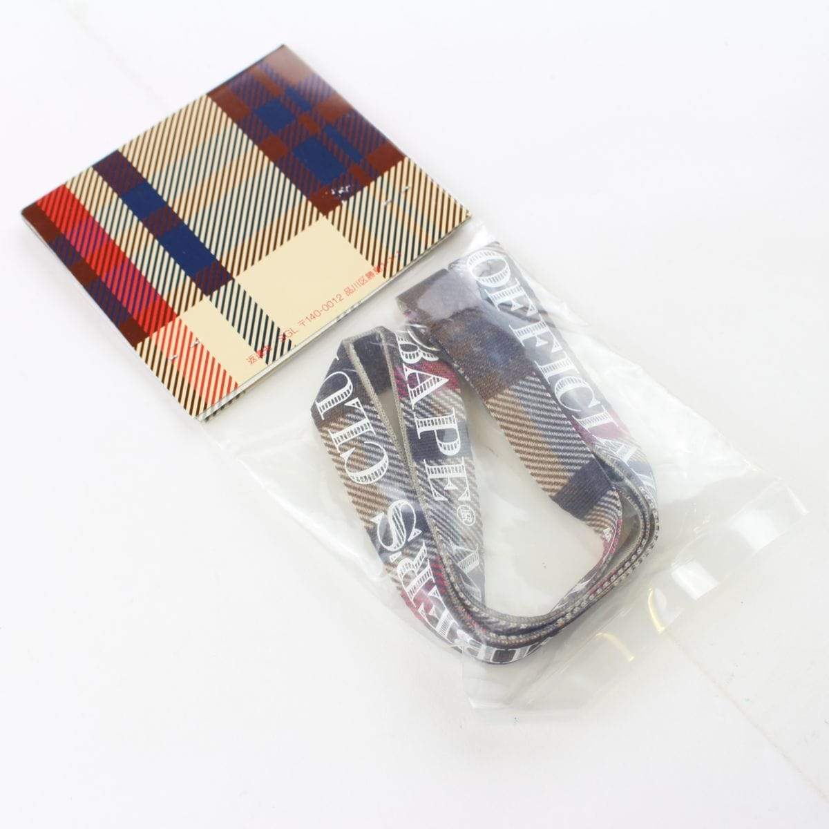 Bape Plaid members only Lanyard - SaruGeneral