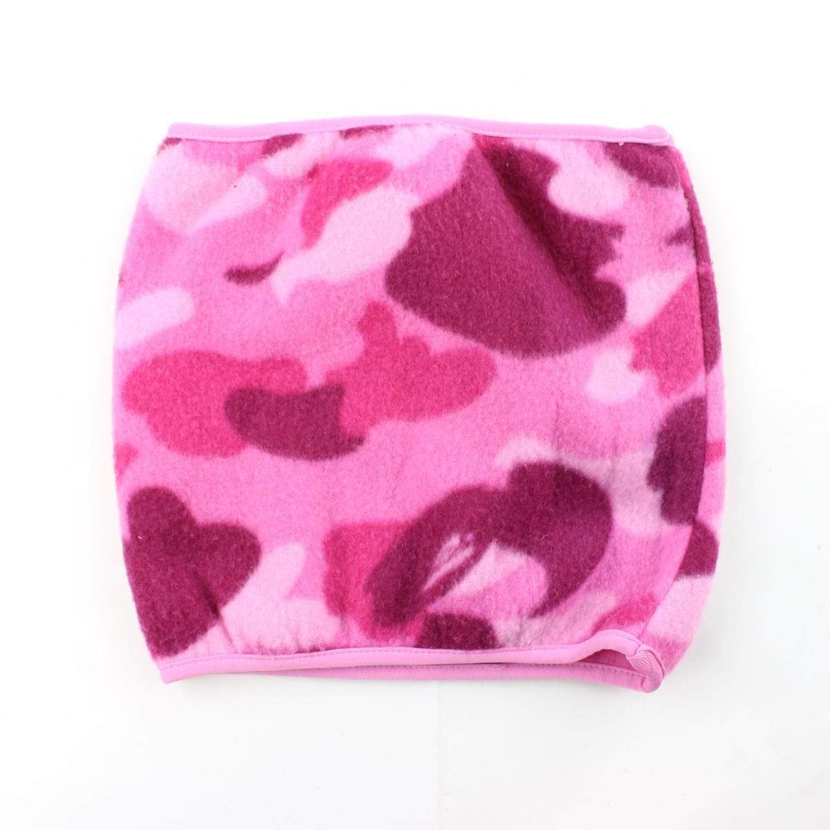 Bape fleece neck gaitor Pink camo - SaruGeneral