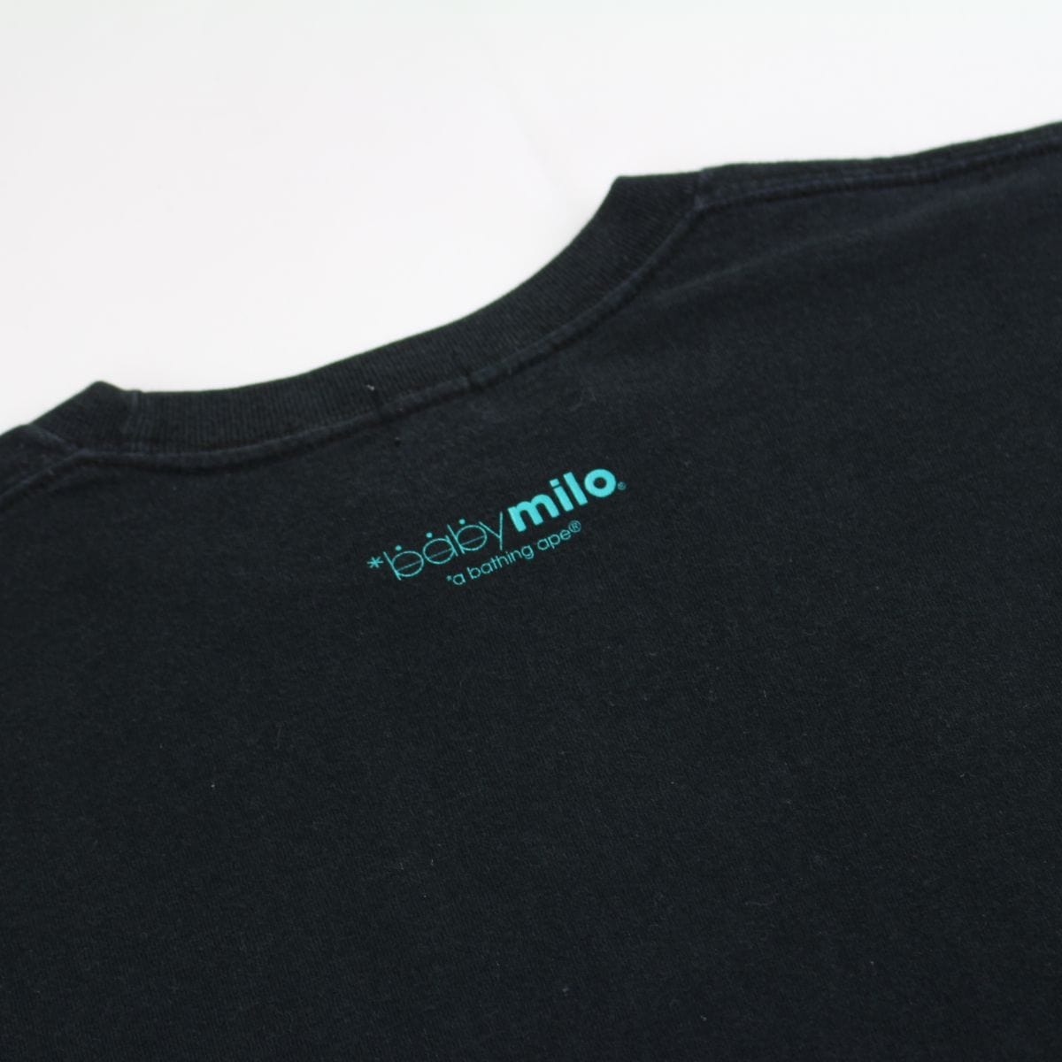 bape nyc blue milo ls black - SaruGeneral