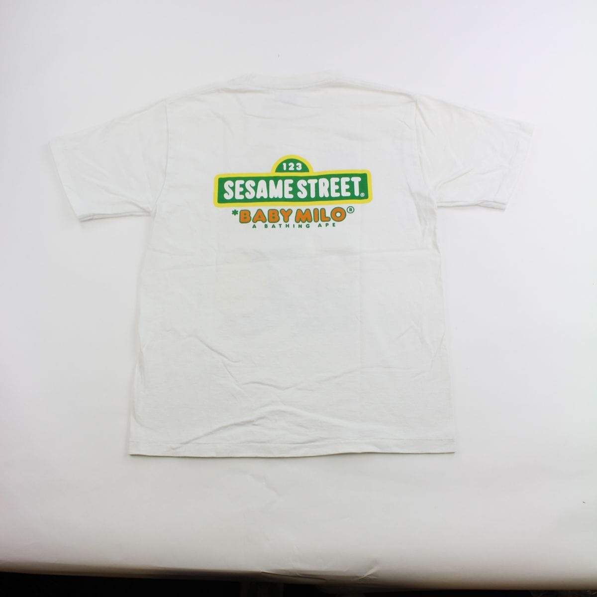 Bape Sesame Street Baby Milo Tee White - SaruGeneral