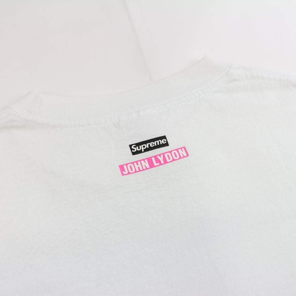 Supreme x John Lydon Tee White 2010 - SaruGeneral