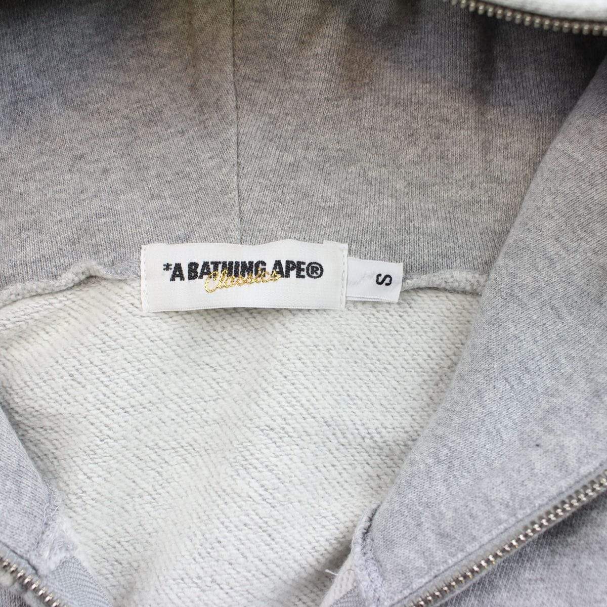 Bape Grey Camo Half Face Shark Grey - SaruGeneral