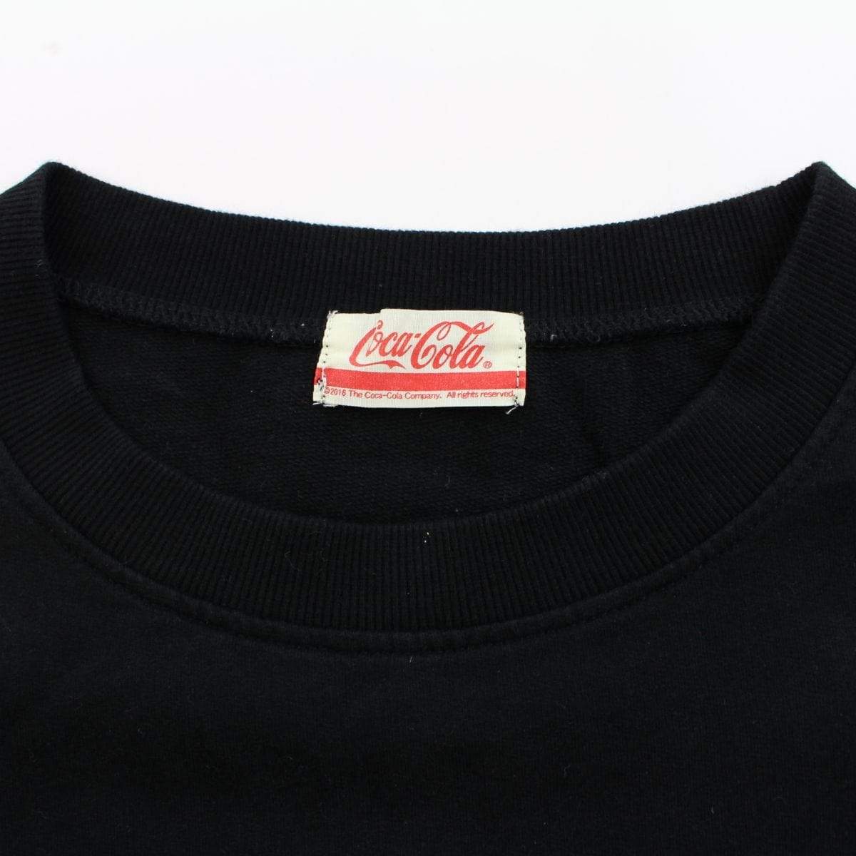 Coca Cola Side Terry Logo LS Black - SaruGeneral