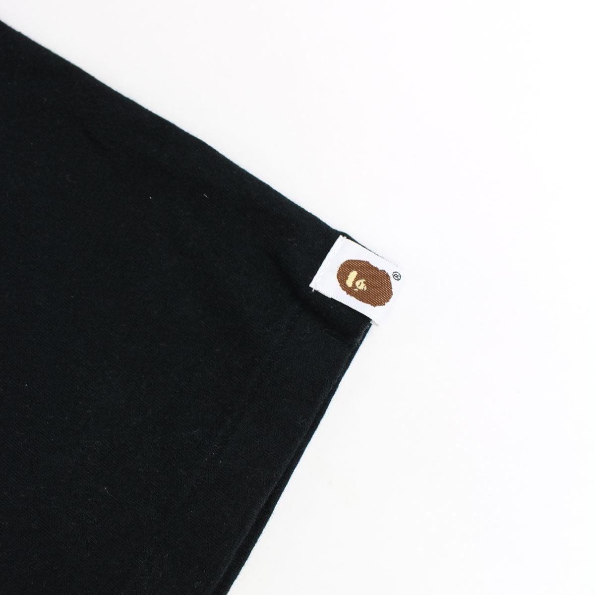 bape sta pattern shark tee black - SaruGeneral